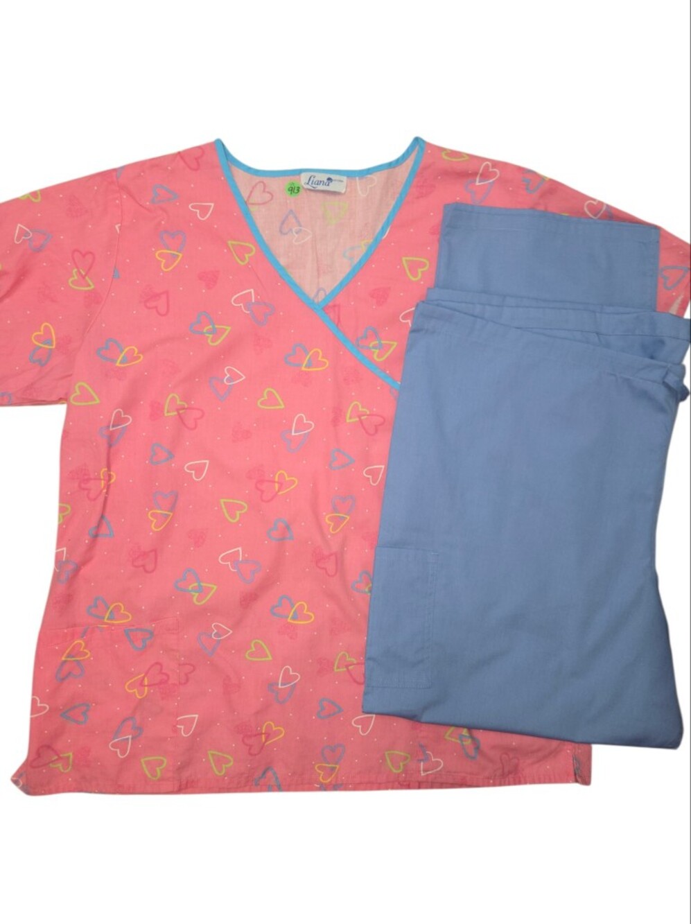 Hearts Scrub Set